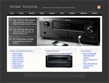 Tablet Screenshot of hometheatergears.com